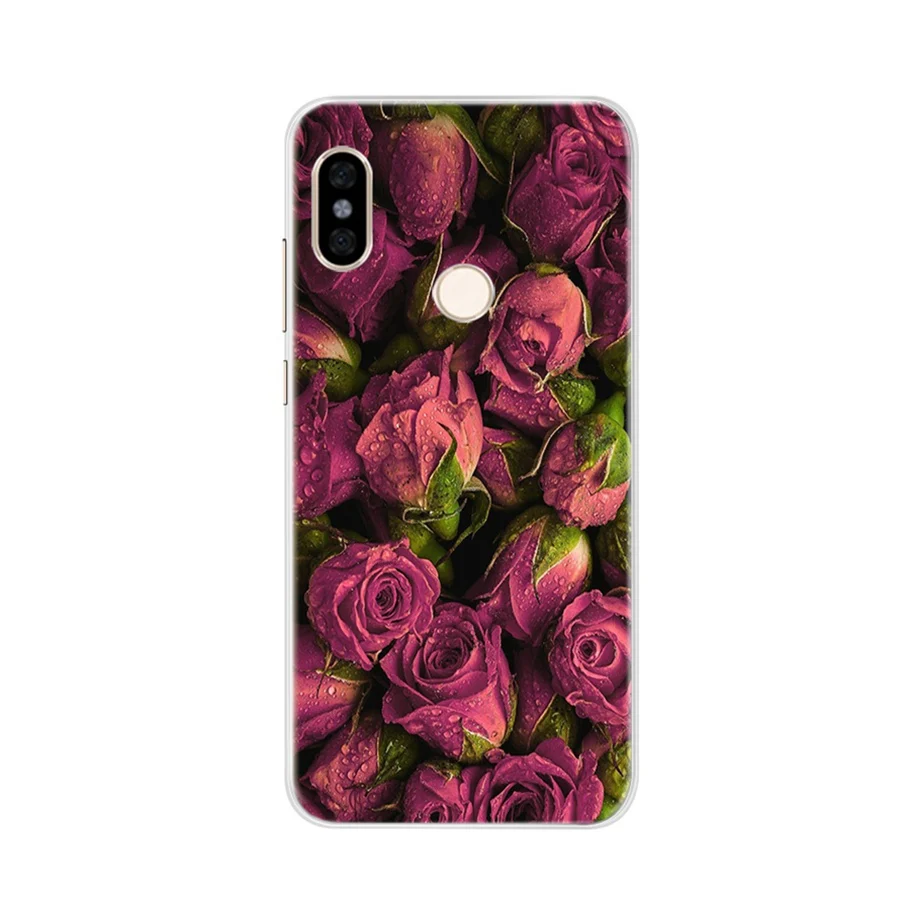 Мягкий силиконовый чехол с котом для Xiaomi Redmi Note 7 Pro задняя крышка чехол-бампер