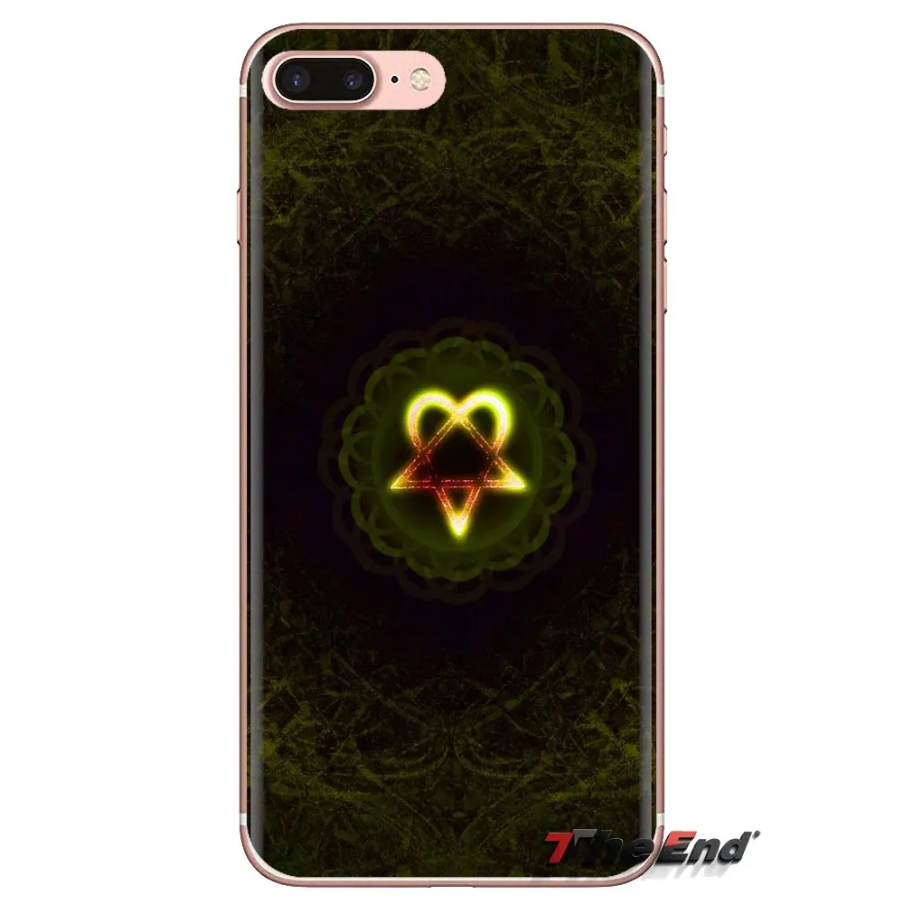Для Huawei G7 G8 P7 P8 P9 P10 P20 P30 Lite Mini Pro P Smart Plus 2017 2018 2019 Him Heartagram логотип HIM финский ТПУ чехлы