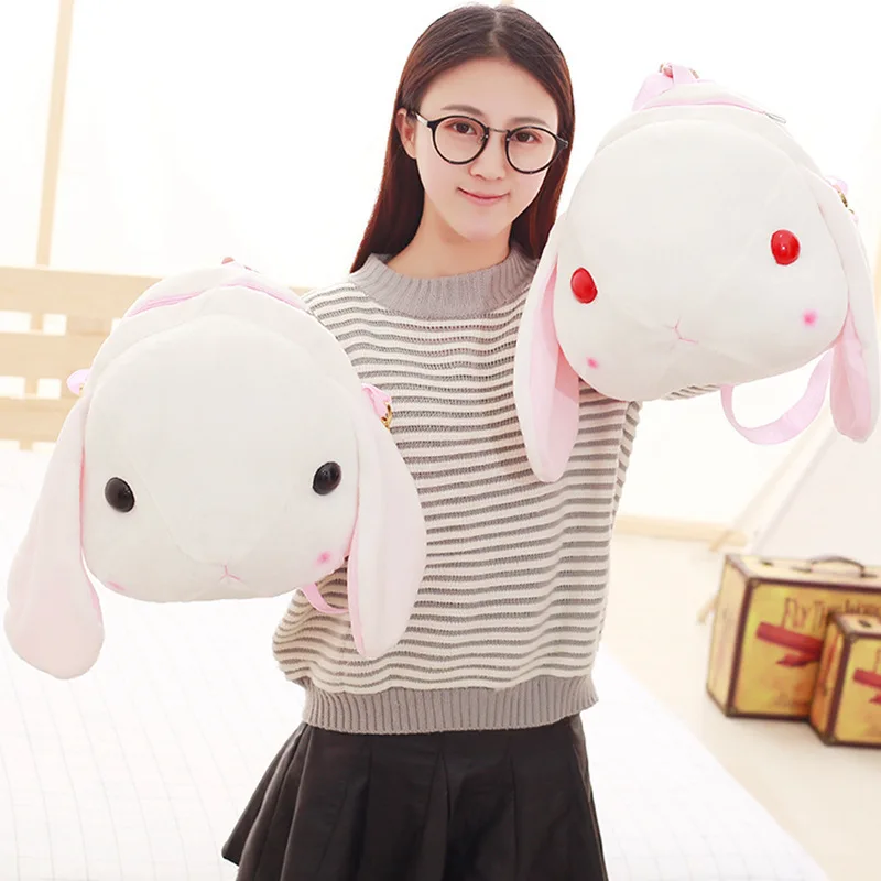 2018 милый мягкий плюшевый рюкзак с длинными ушами кролика Kawaii мягкая игрушка