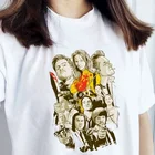 HAHAYULE-JBH унисекс Квентин Тарантино все фильмы, футболка из хлопка с логотипом из фильме Убить Билла, футболка 90s Модная рубашка