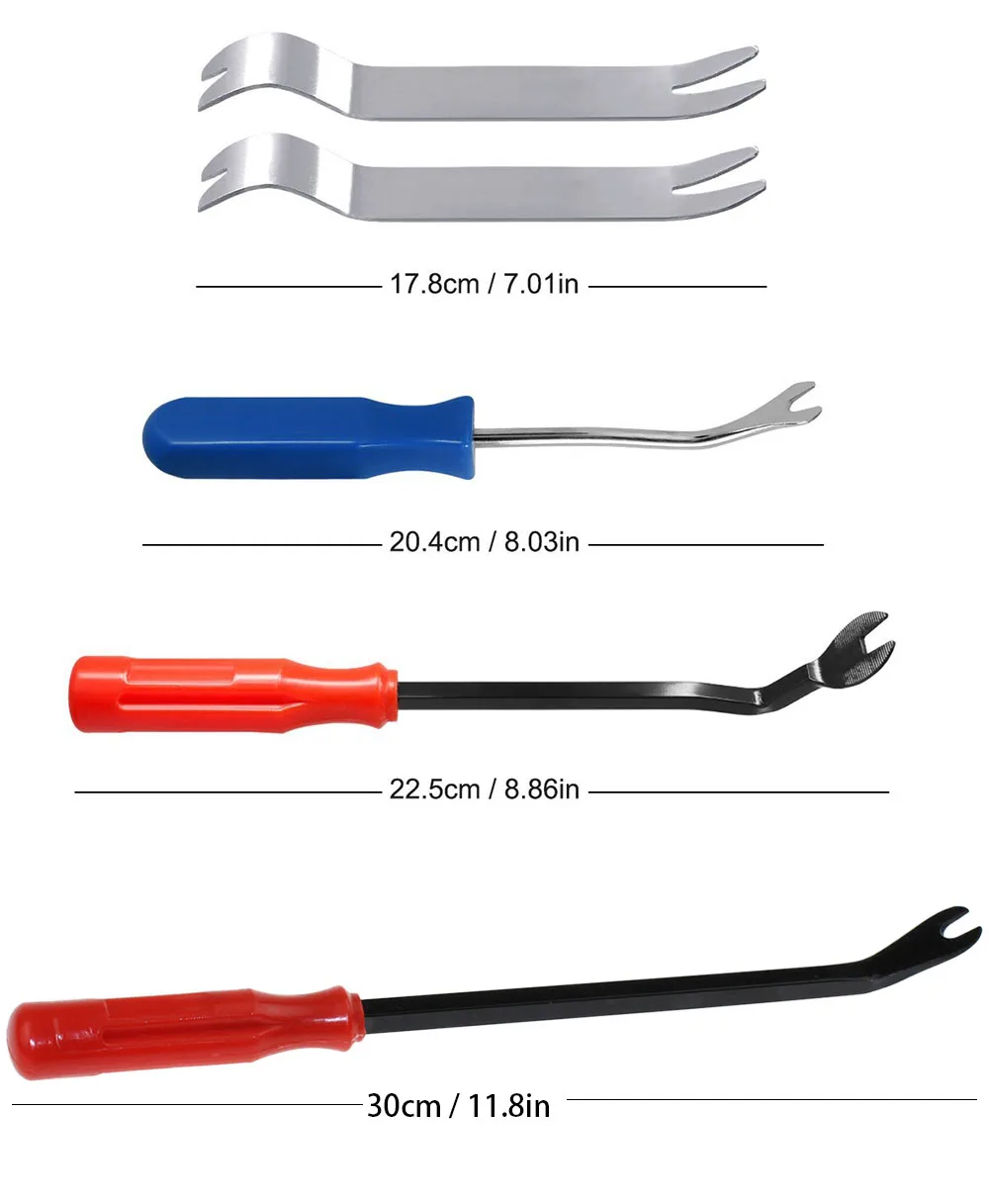 4 шт. прочное нейлонoвое Авто набор инструментов для удаления применим к