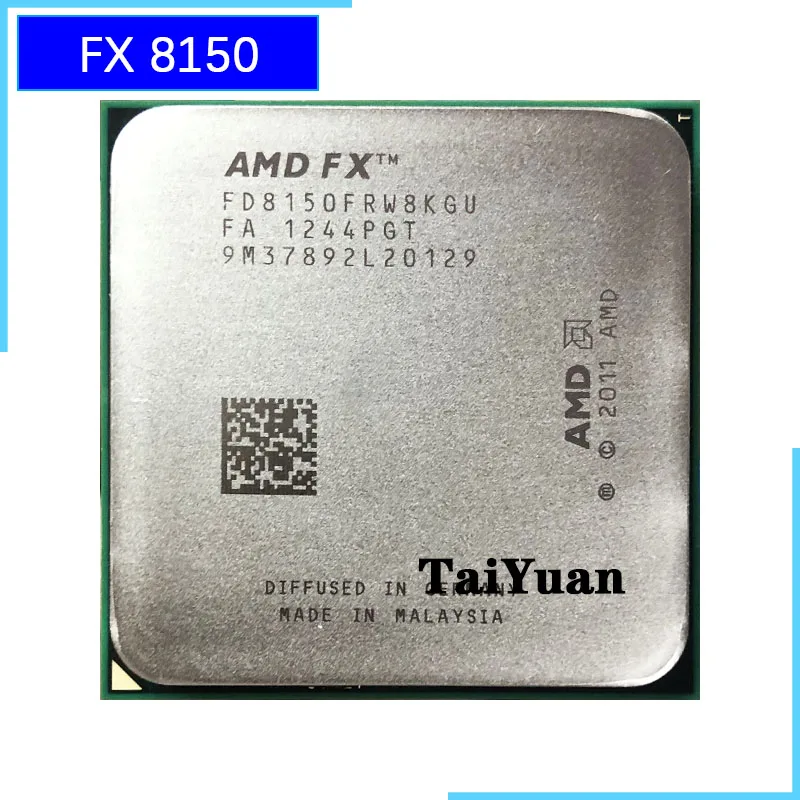 AMD FX серия 8150 FX8150 3 6 ггц восьмиядерный центральный процессор FD8150FRW8KGU разъем AM3