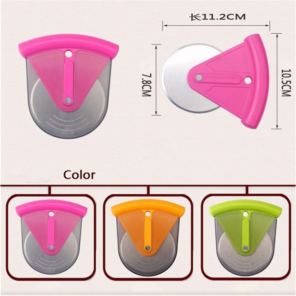 1 шт Мини Круглый Форма пицца режущие колесики нож для пиццы из нержавеющей стали