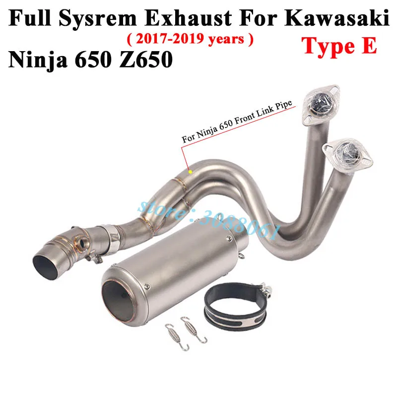 Выхлопной глушитель Yoshimura SC для Kawasaki Ninja 650 ER6N Z650 2017 18 2019|Выхлопные трубы и системы|