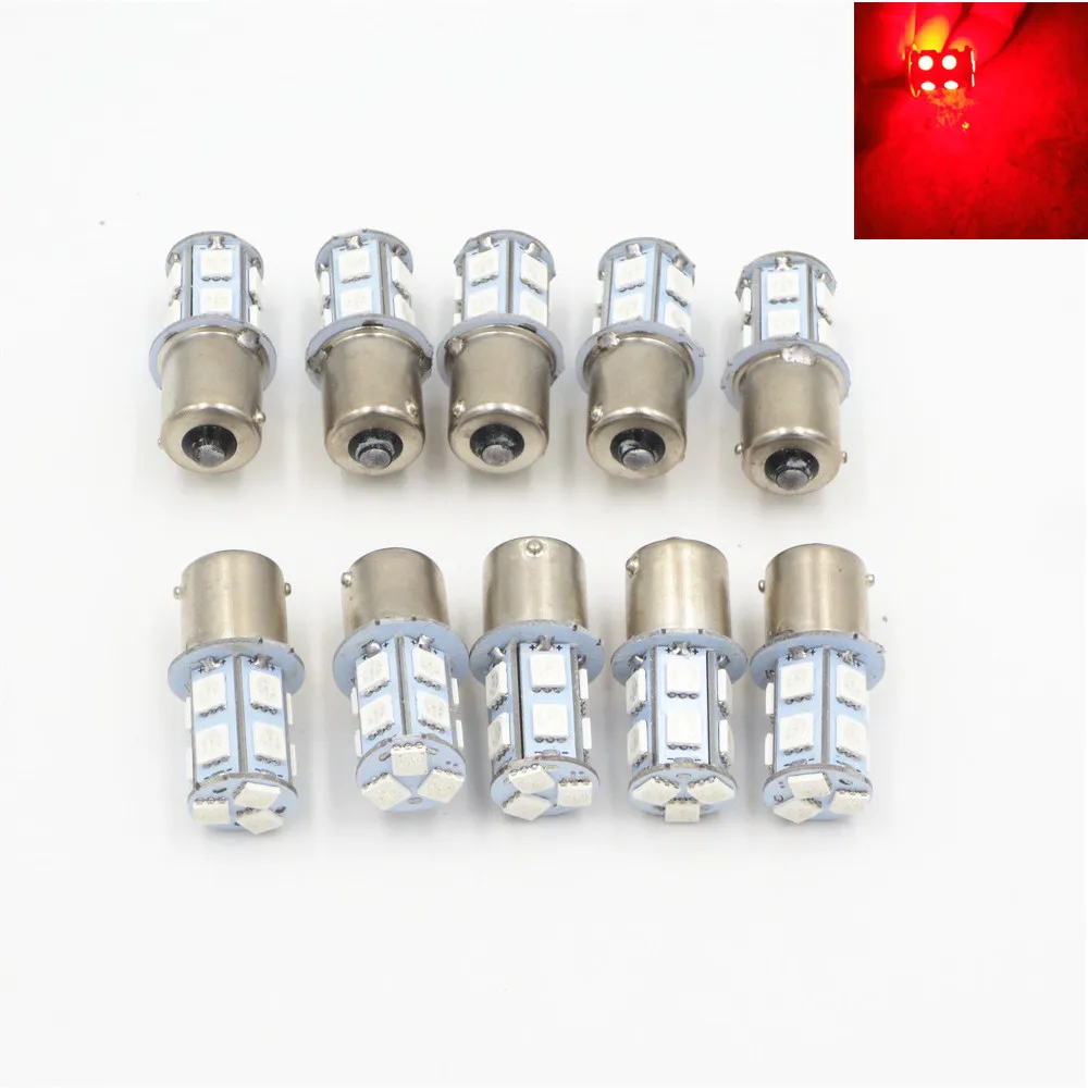 10 шт. 1156 BA15S 13 SMD СВЕТОДИОДНЫЙ ная лампа p21w R5W R10W светодиодный автомобильные лампы