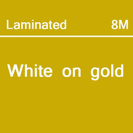 white on gold Многоцветная лента для этикеток Tze231, совместимая с принтером Brother P Touch, Tze ленты Tze-231 tze 231 Tze tz231 tze131 tze241 tze221 141 - Цвет: white on gold