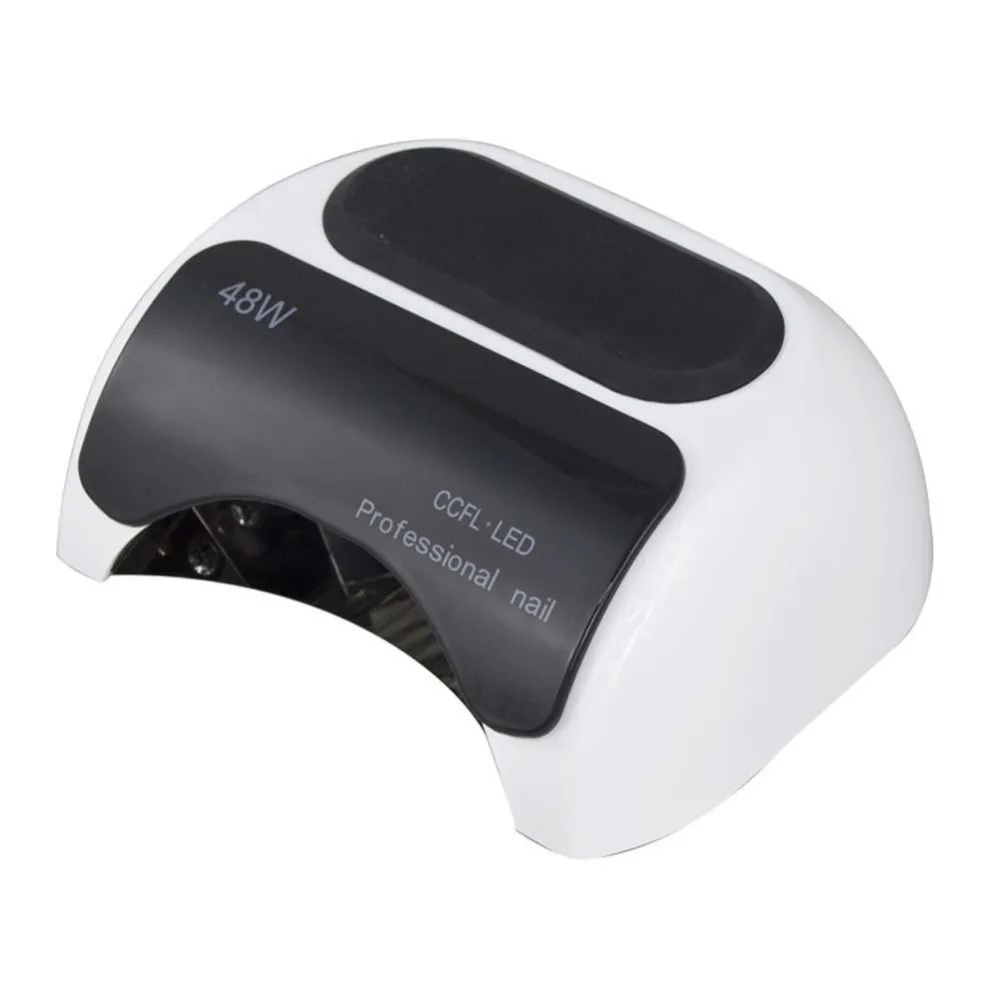 Светодиодная УФ лампа для сушки ногтей CCFL гель лака 48 Вт Белая светодиодная с