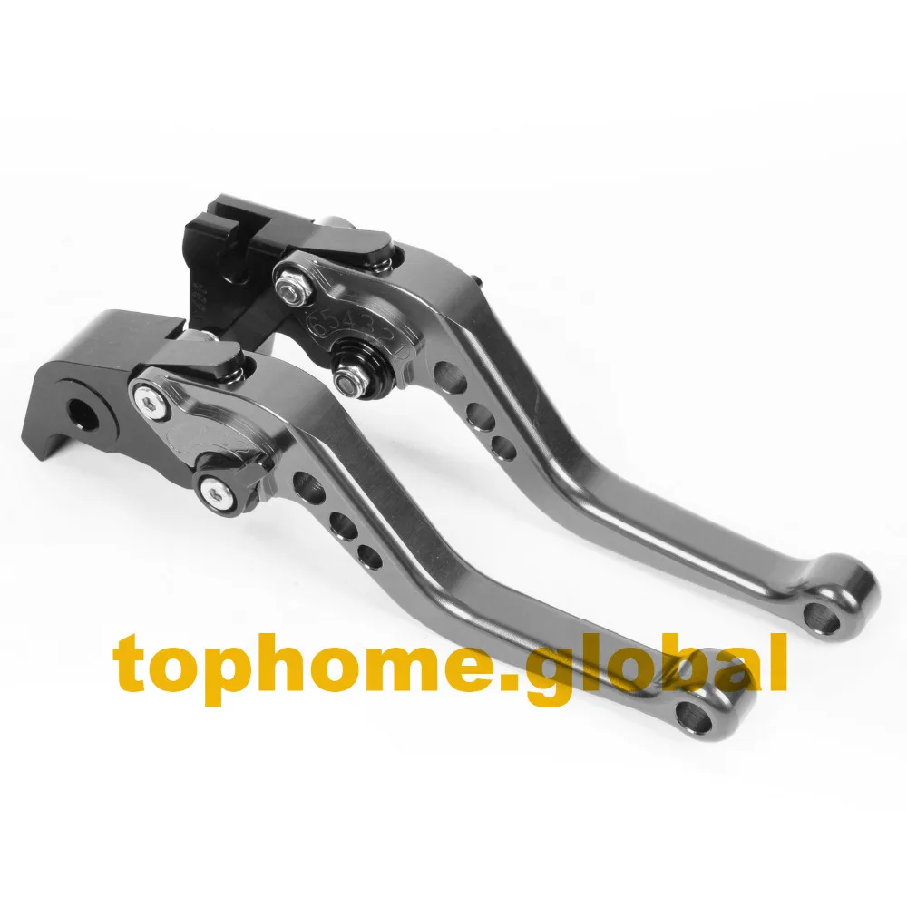 

For Ducati Scrambler 2015 2016 2017 Shorty Size CNC Clutch Brake Levers Grey