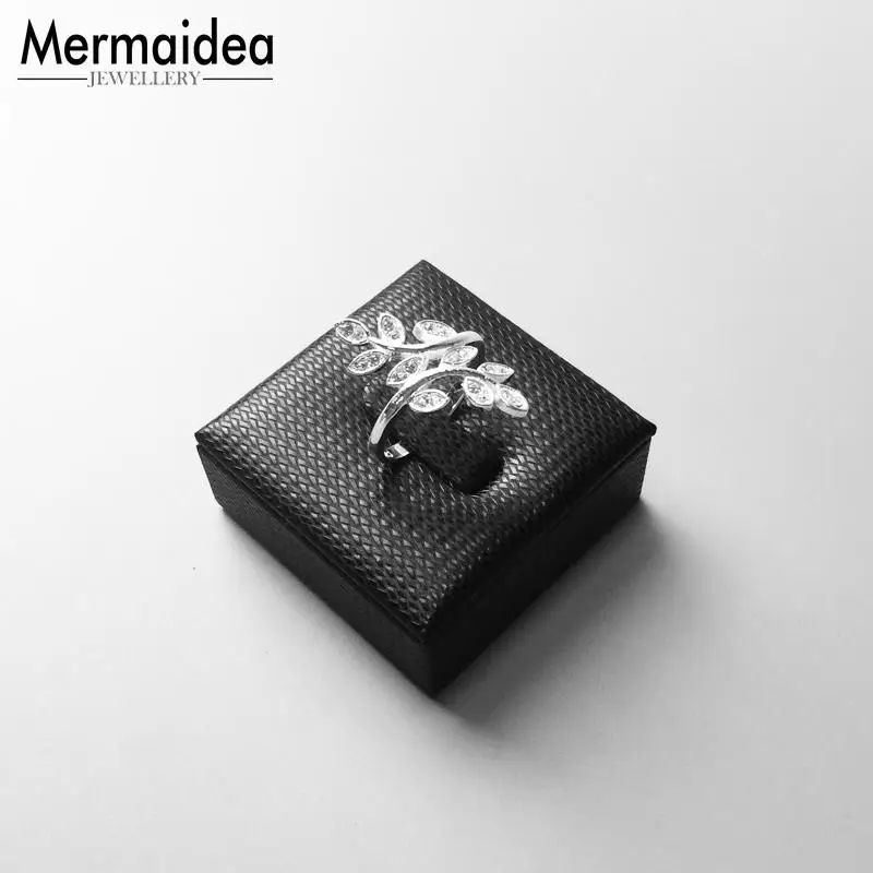 Коктейльные кольца волшебные веревки листья посеребренный романтический