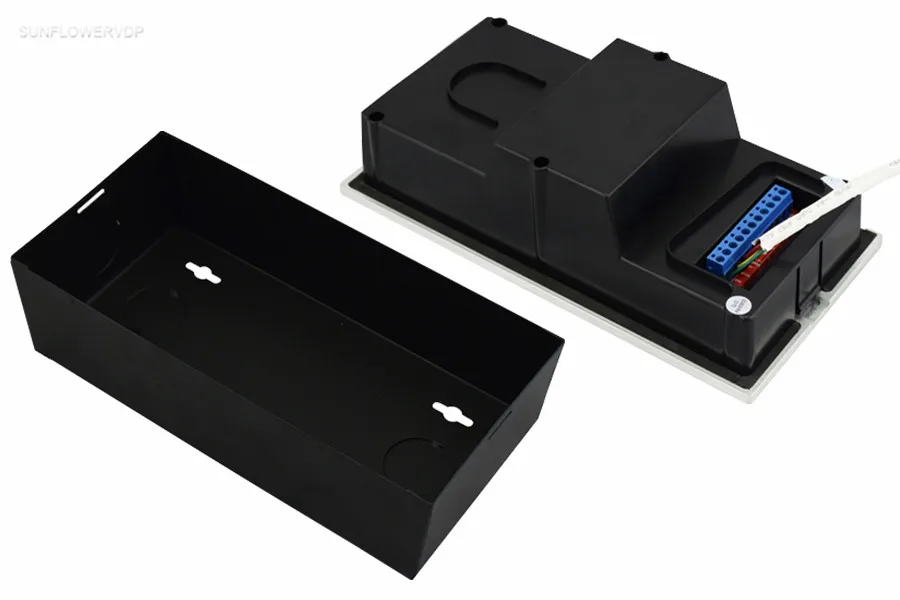 4 видео для квартир домофон с отпечатков пальцев IP65 Водонепроницаемый телефон