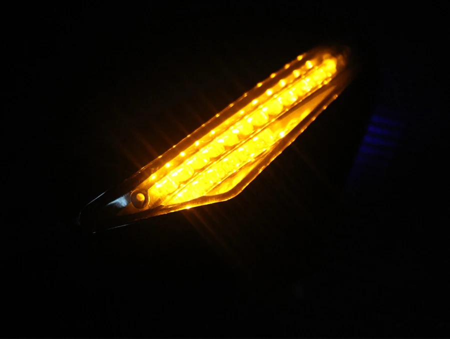 Новый мотоцикл индикатор Заднего вида боковые зеркала и встроенный синий