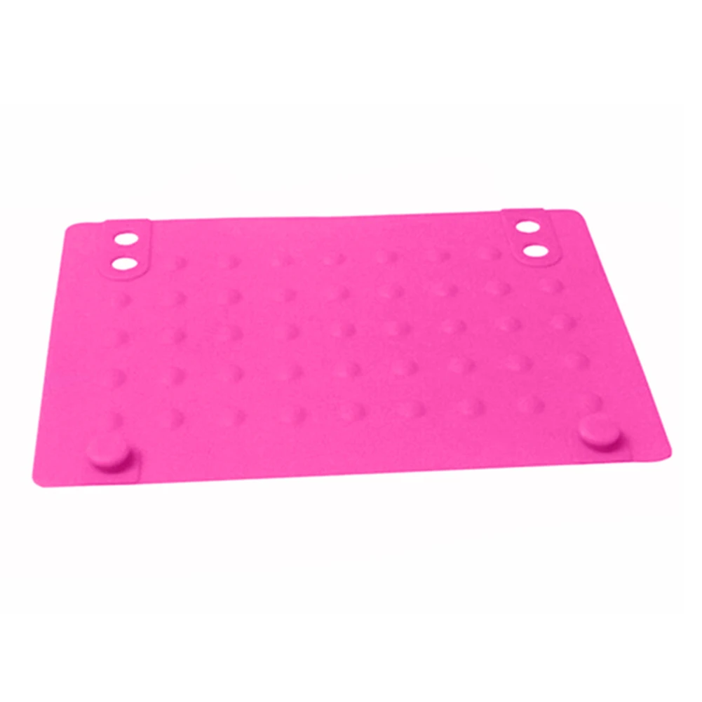 Термостойкие силиконовые накладки плоские бигуди прямые для волос стильные