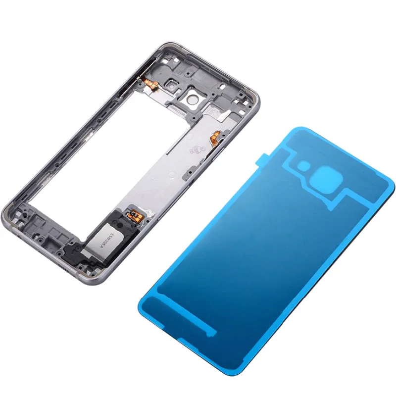 Для Samsung Galaxy A3 2016 A310 A310F полное покрытие корпуса стеклянная крышка батарейного