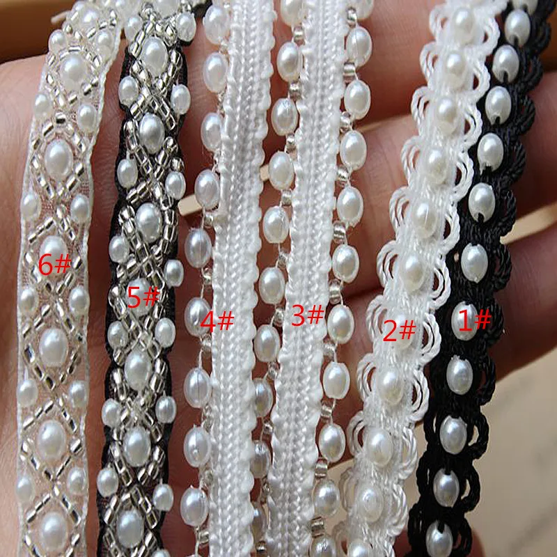 1 ярд принадлежности для одежды текстильный кружевной штрих-код ручной работы с