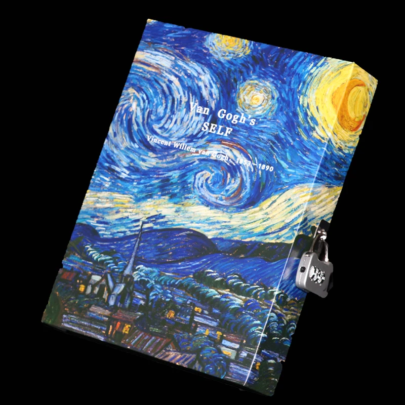 Модный винтажный дневник с замком и паролем записная книжка в штучной упаковке