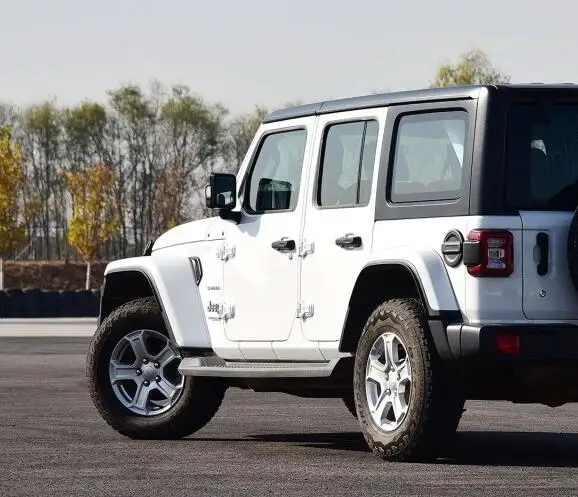 4 дверная боковая ступенчатая подножка в классическом стиле для Jeep Wrangler JL 2018 + LANTSUN