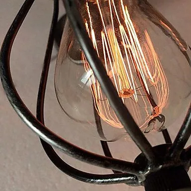 Американский Ретро Эдисон винтажный потолочный светильник с 5 осветительными