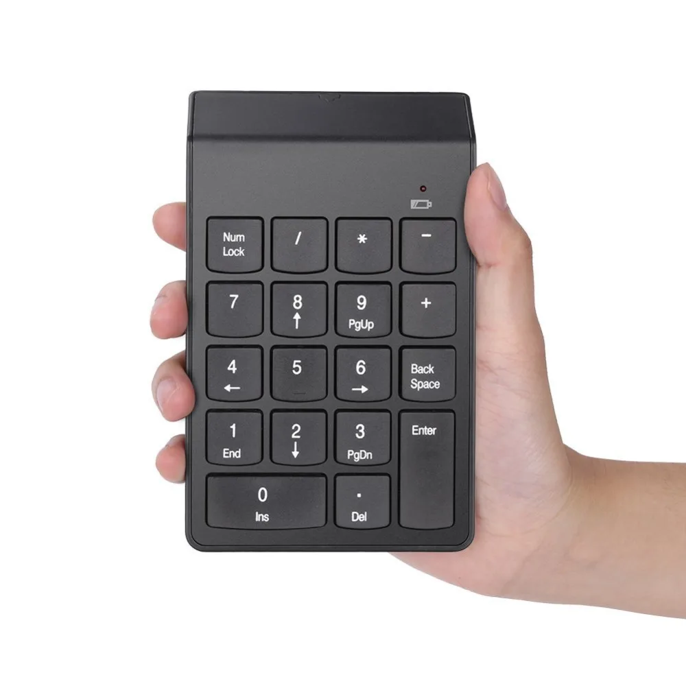 Мини USB цифровая клавиатура 18 клавиш цифровая клавиатура беспроводная клавиатура Высокое качество Numpad для настольного ноутбука совместимый