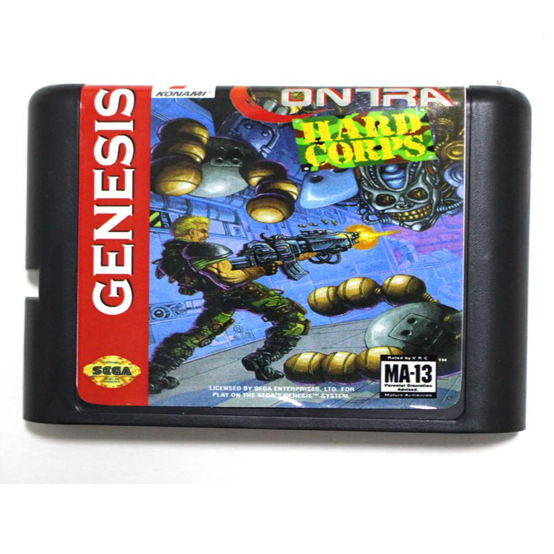 Высококачественный 16 битный игровой картридж Sega MD для системы Megadrive Genesis жесткий