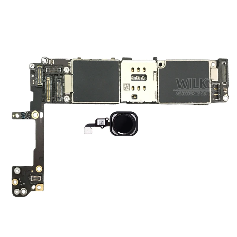Высокое качество для iPhone 6 S материнская плата 4,7 дюймов фабрика разблокирована материнская плата с сенсорным ID IOS обновление поддержка тест хорошее