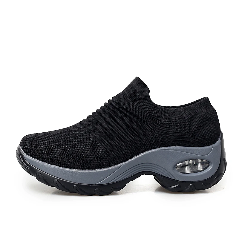 Women Platform Sneakers 2020 Spring ladies Wedges Casual Shoes female Trainers Comfortable Femme Height Increasing | Обувь