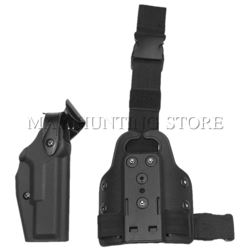 Safariland стиль Военная нога кобура Gl0ck 17 тактическая Шестерня для GL 18 19 22 23 31 32|holster 17|19