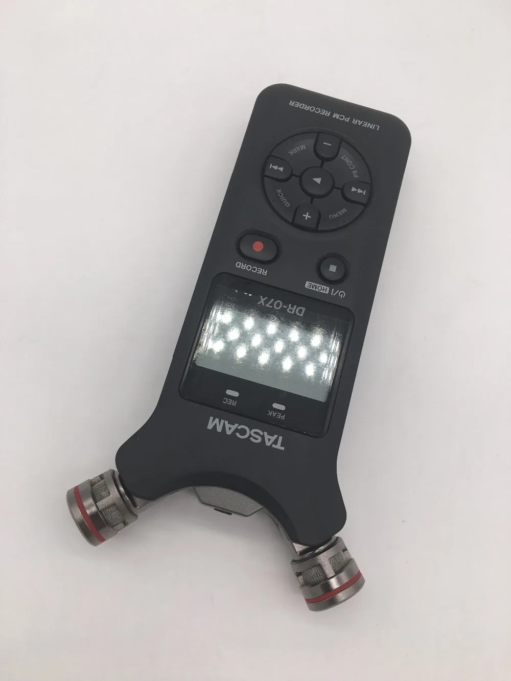 TASCAM DR-07X стерео ручной цифровой аудио рекордер интервью рекордер ручка HD шумоподавление запись линейный PCM рекордер