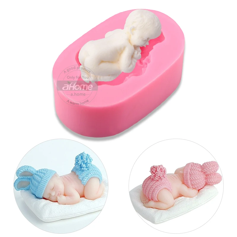 Силиконовые 3D детские формы для торта сахарного ремесла помадки украшения