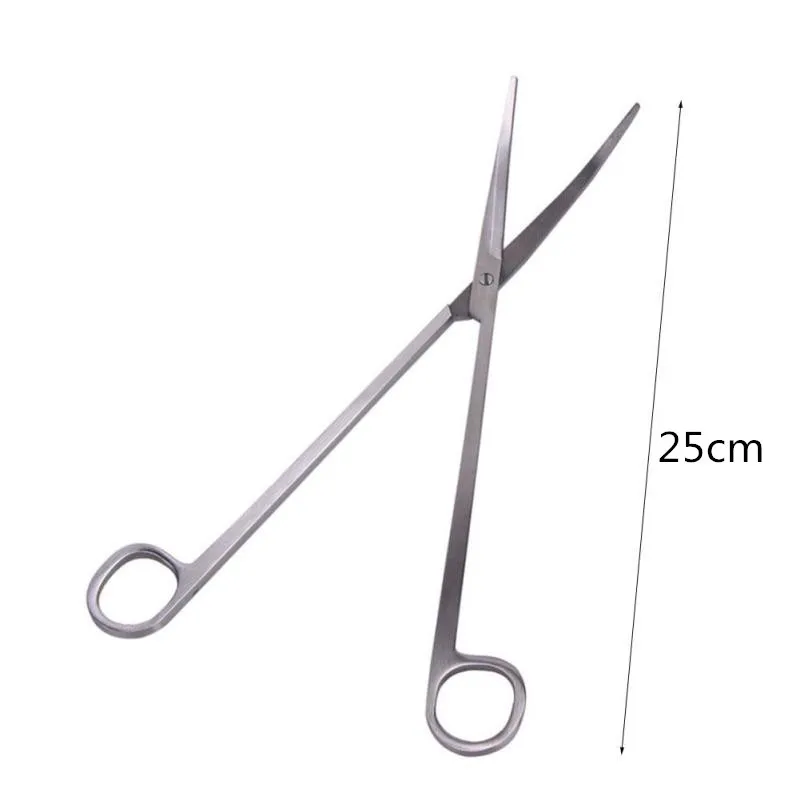 Aquarium Maintenance Tools Kit 3 in 1 Tweezers Curve Scissor OR Cleaning Tool Storage Holder Fish Tank Water Plant | Дом и сад