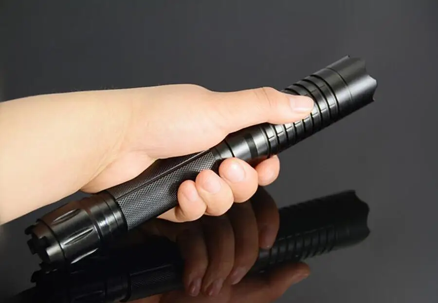 Самый мощный сжигающий Лазерный фонарь 445нм 50000 м Фокусируемый синий лазерный