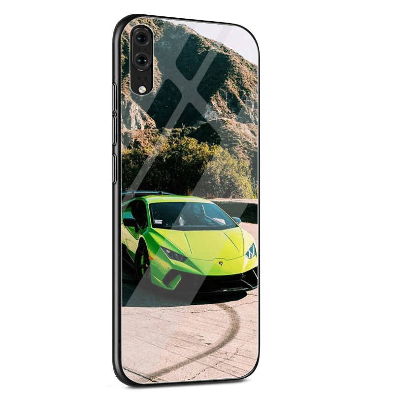 Чехол для спортивного автомобиля Desxz Lamborghini Huawei P10 P20 Lite Pro P Smart Mate 10 20 Y6 Y9 Honor 7A 8X 9 |