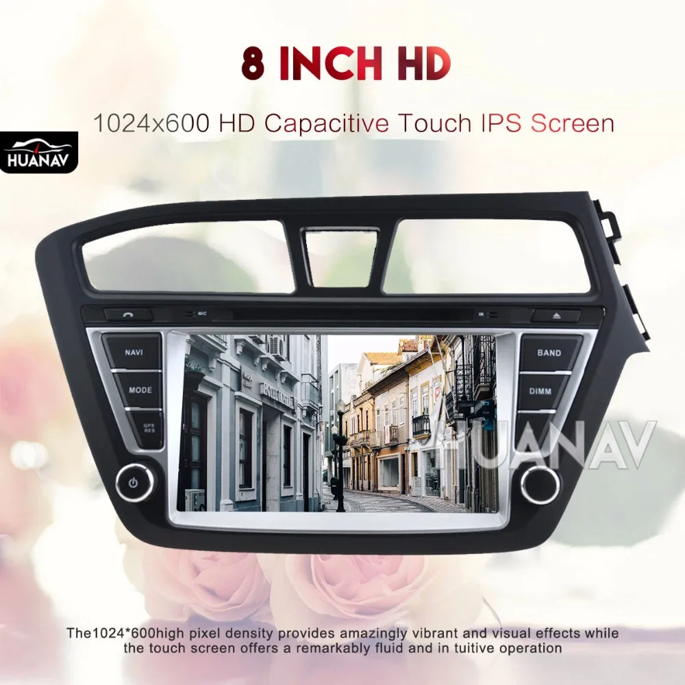 Автомобильный радиоприемник 2 din Android автомобильный DVD GPS навигатор для HYUNDAI I20 2014