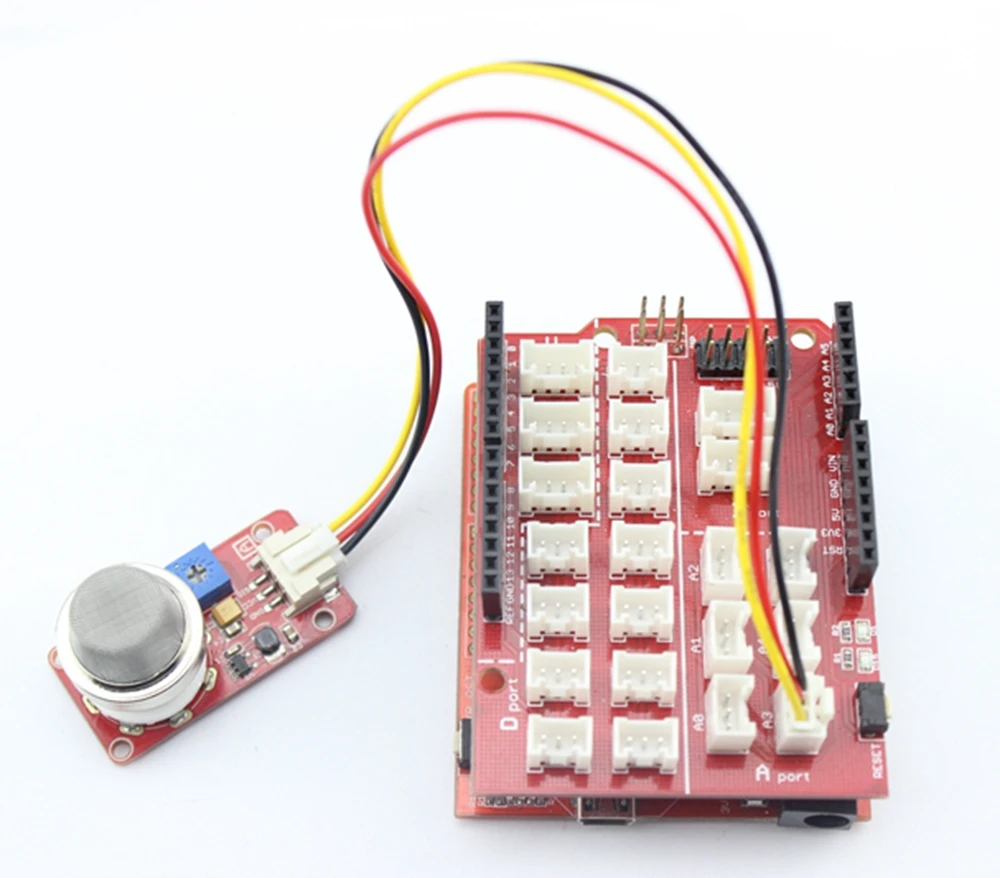 Elecrow Crowtail газа Сенсор модуль MQ2 электронный газовый сигнализатор утечки DIY Kit|detection