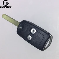 brand new uncut blade flip key case shell for honda crv odyssey 2 buttons