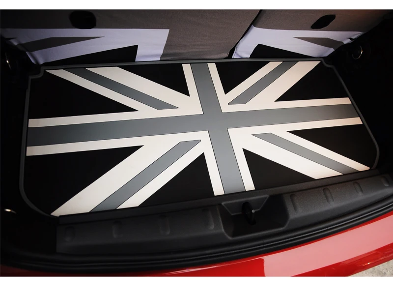 Для mini one cooper F55 F56 резиновый материал стиль черный Национальный британский флаг багажник коврик автомобильные аксессуары(1 шт./компл