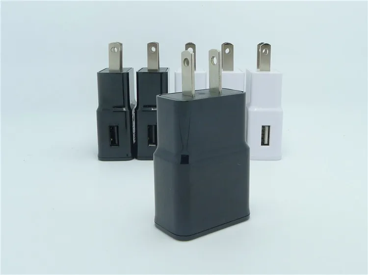 Универсальный 2а сша plug-зарядное зарядное устройство для Samsung Galaxy Note2 n7100 Черный и
