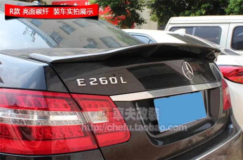 Автомобильный спойлер из углеродного волокна для Mercedes Benz E Class W212 E63AMG 2009 2015