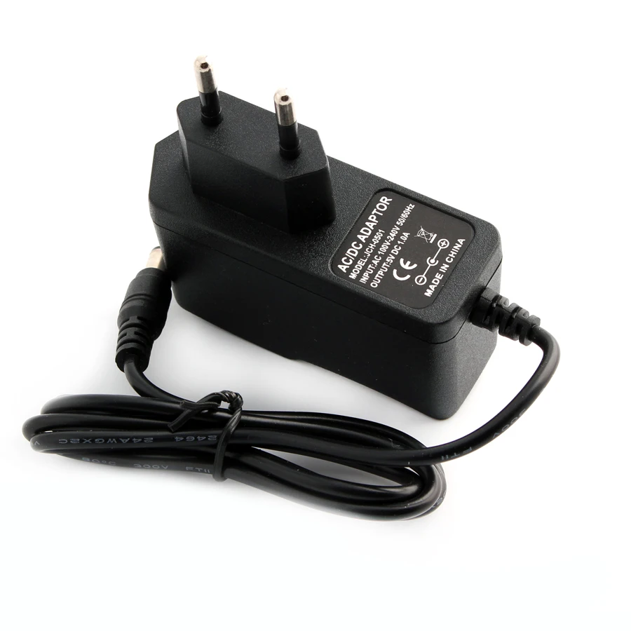 блок питания адаптер ЕС Plug Адаптеры 5 В 1A конвертер трансформатор Питание