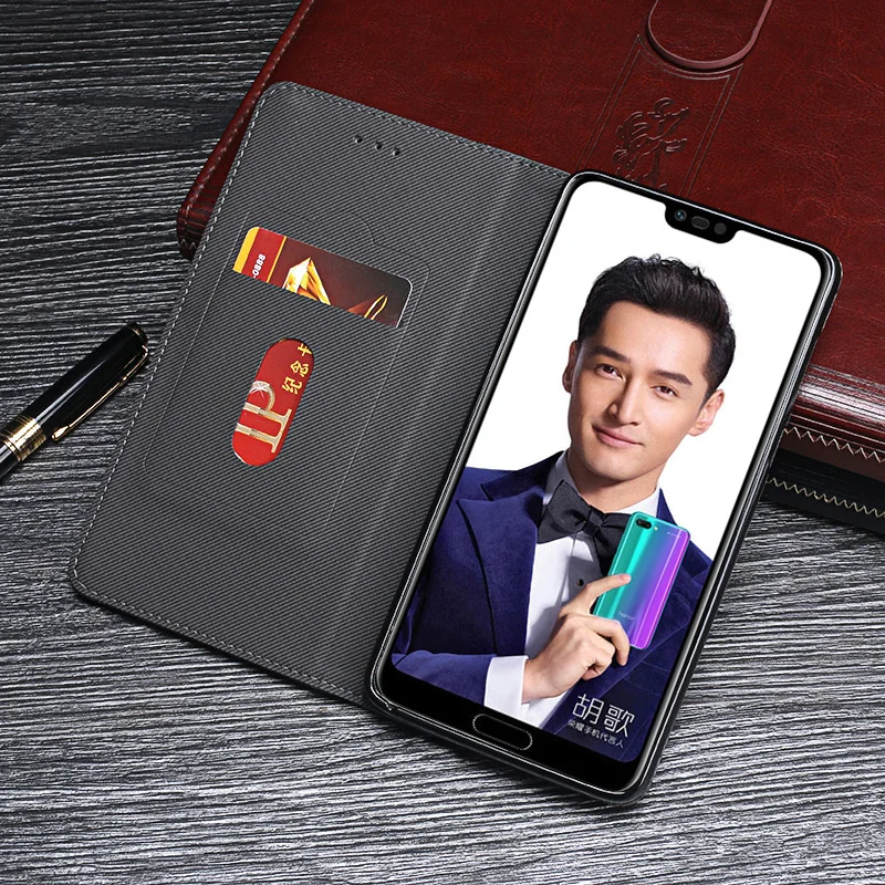 Магнитный Флип Бумажник Книга телефон чехол кожаный чехол книжка на для huawei хонор 10i 10 лайт Honor 10 i Lite Honor10 Honor10i 4/6 64/128 ГБ