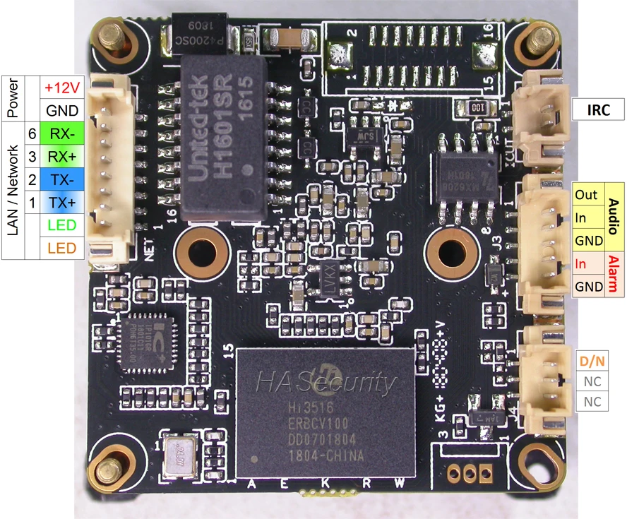 IPC (1080P) 1/2.8 &quotSONY STARVIS IMX307 CMOS датчик изображения + Hi3516E V100 CCTV IP камера головного света
