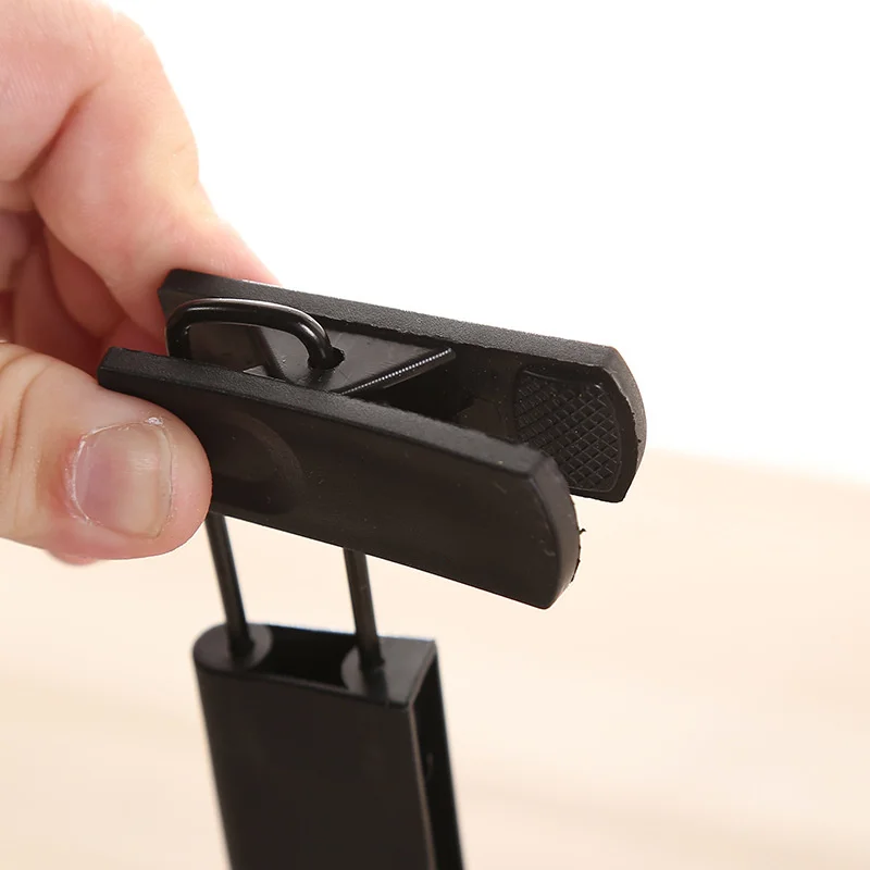 Пластиковая черная вешалка для нижнего белья анти-скольжения одежда брюки юбка
