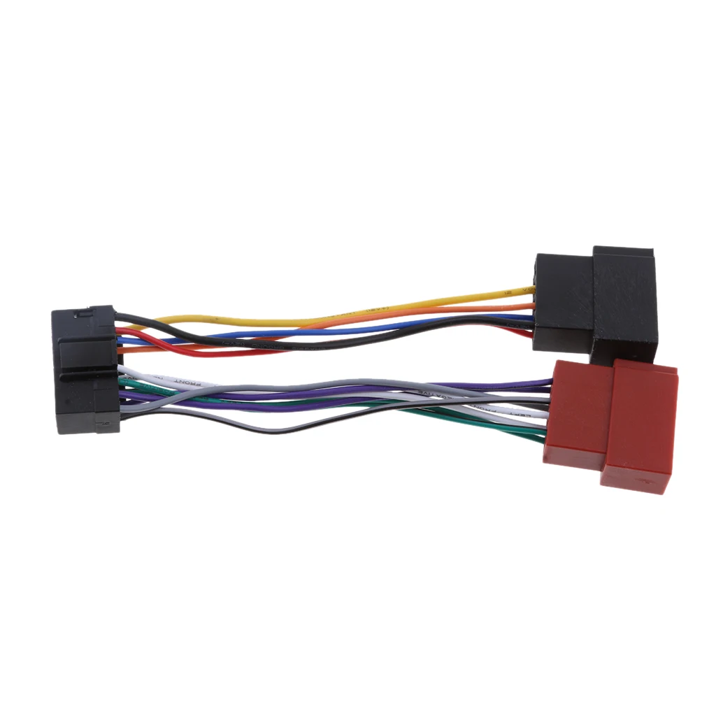 Стерео кабель для автомагнитолы жгуты и CD-разъем jav-накопителя с 16 контактами