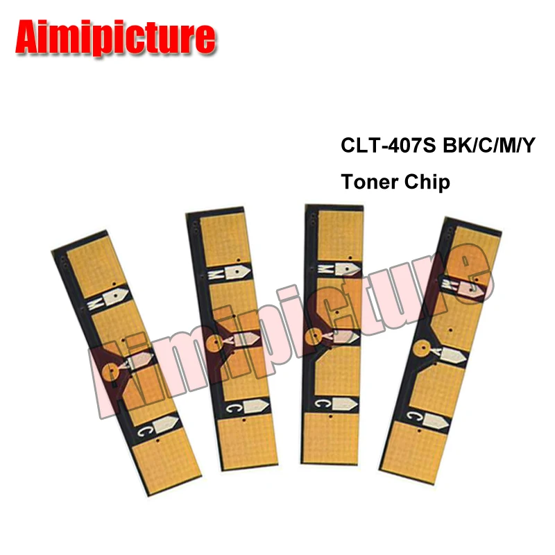 CLP320 CLP-320 407S CLT407S CLT-407S чип с тонером для Samsung прозрачный 320 325 clp320 clp325 CLX 3180 3185 clx3185 clx3180