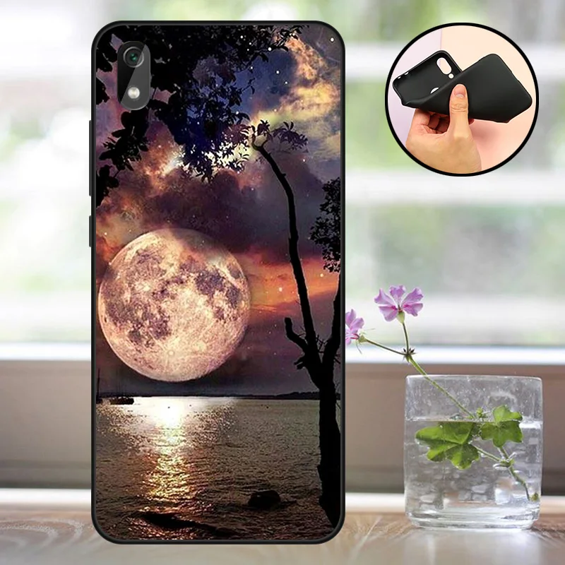 Черный корпус huawei Y5 силиконовый чехол huawei Y5 AMN-LX9 AMN-LX2 AMN-LX1 на заднюю панель для телефона huawei Y 5 Y5 чехол бампер - Цвет: HSY