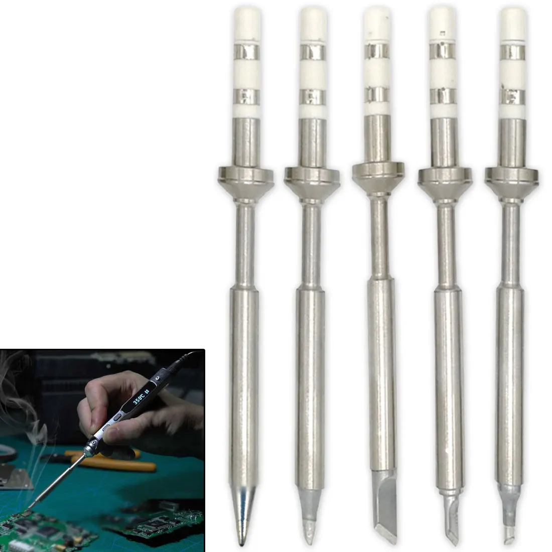 Сварочное оборудование TS100 наконечники для паяльника Бессвинцовая Замена