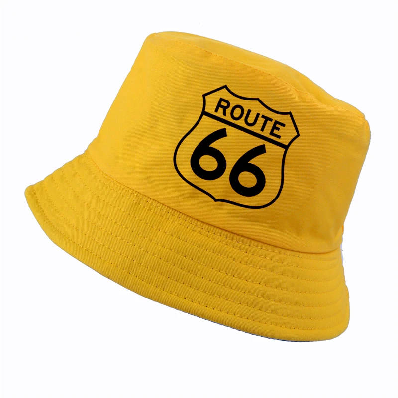 Модная Панама ROUTE 66 для мужчин и женщин летние популярные рыбацкие шапки уличные