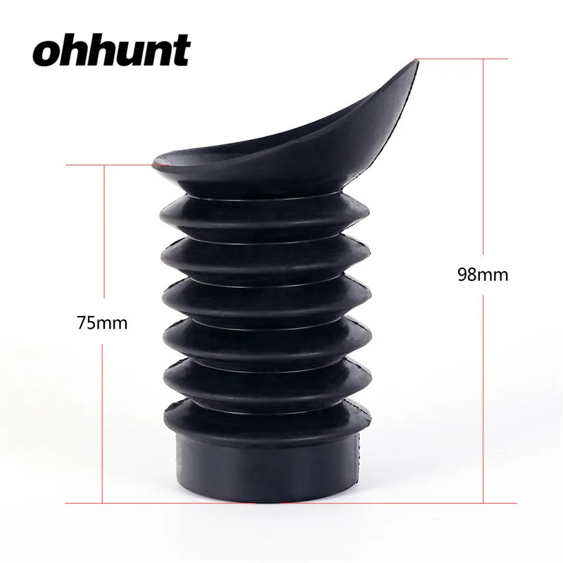 Тактический прицел ohhunt резиновый защитный для глаз удлинитель 33 мм 38 внутренний