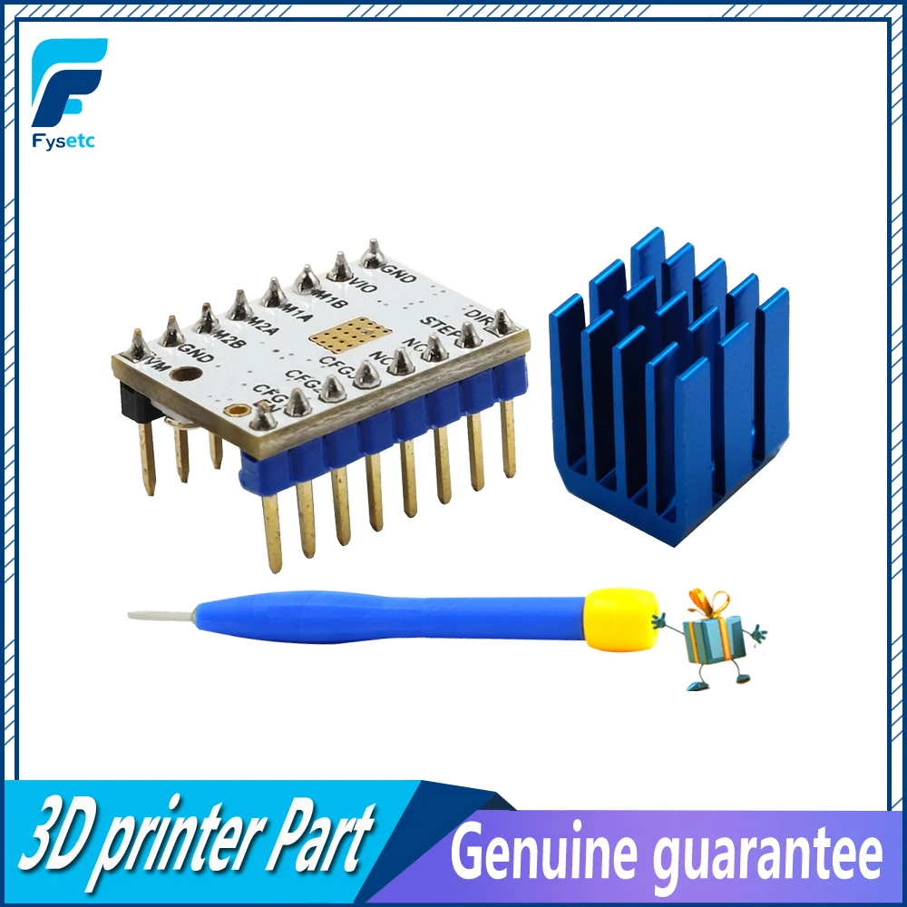 1 шт. Запчасти для 3D принтера TMC2100 V1.3 Stepstick шаговый двигатель модуль драйвера с
