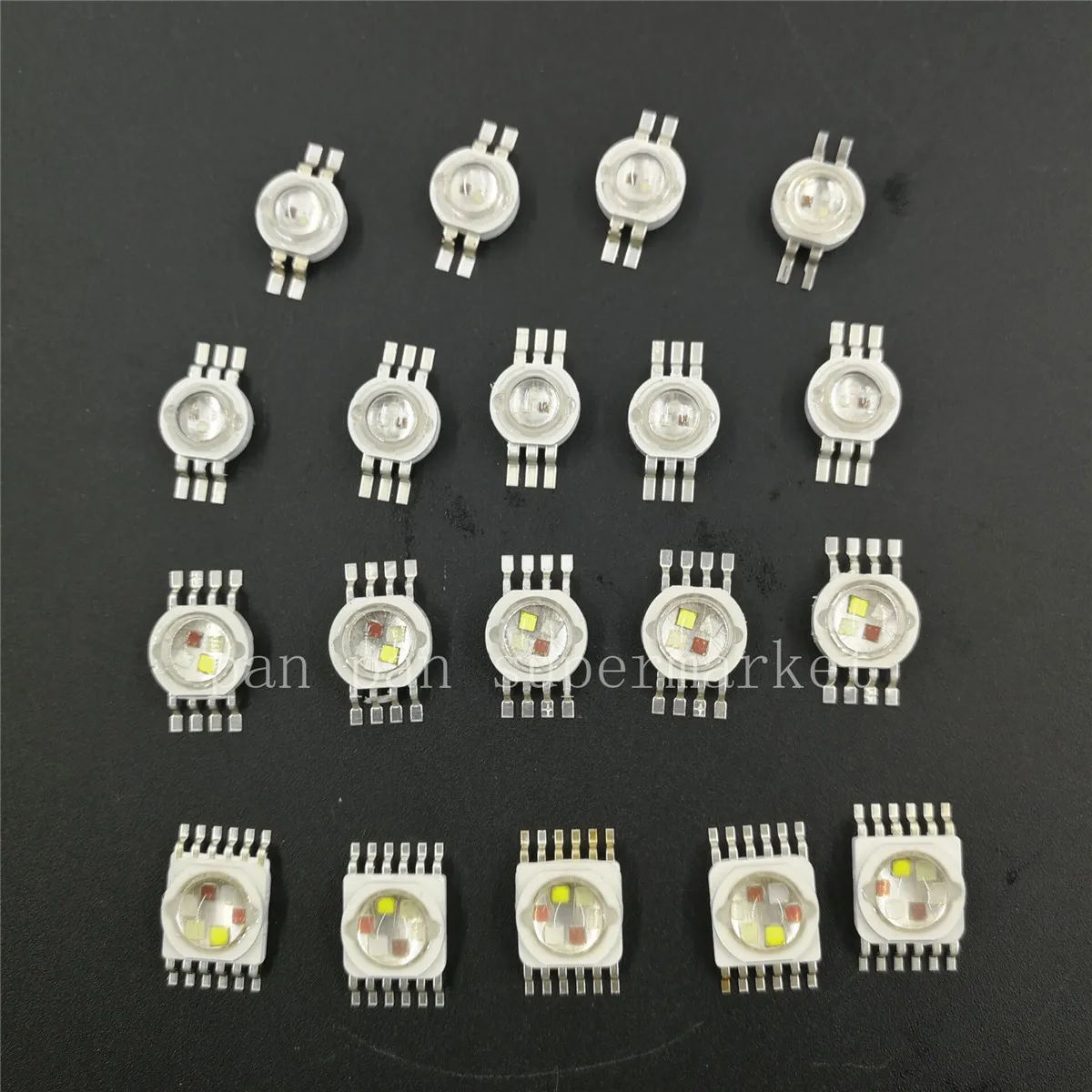 RGB RGBW RGBWY RGBWYV High Power LED Chip 3W 4W 15W 18W Colorful DIY molding Stage lights Source 4pin 6pin 8pin 10pin 12pin | Лампы и