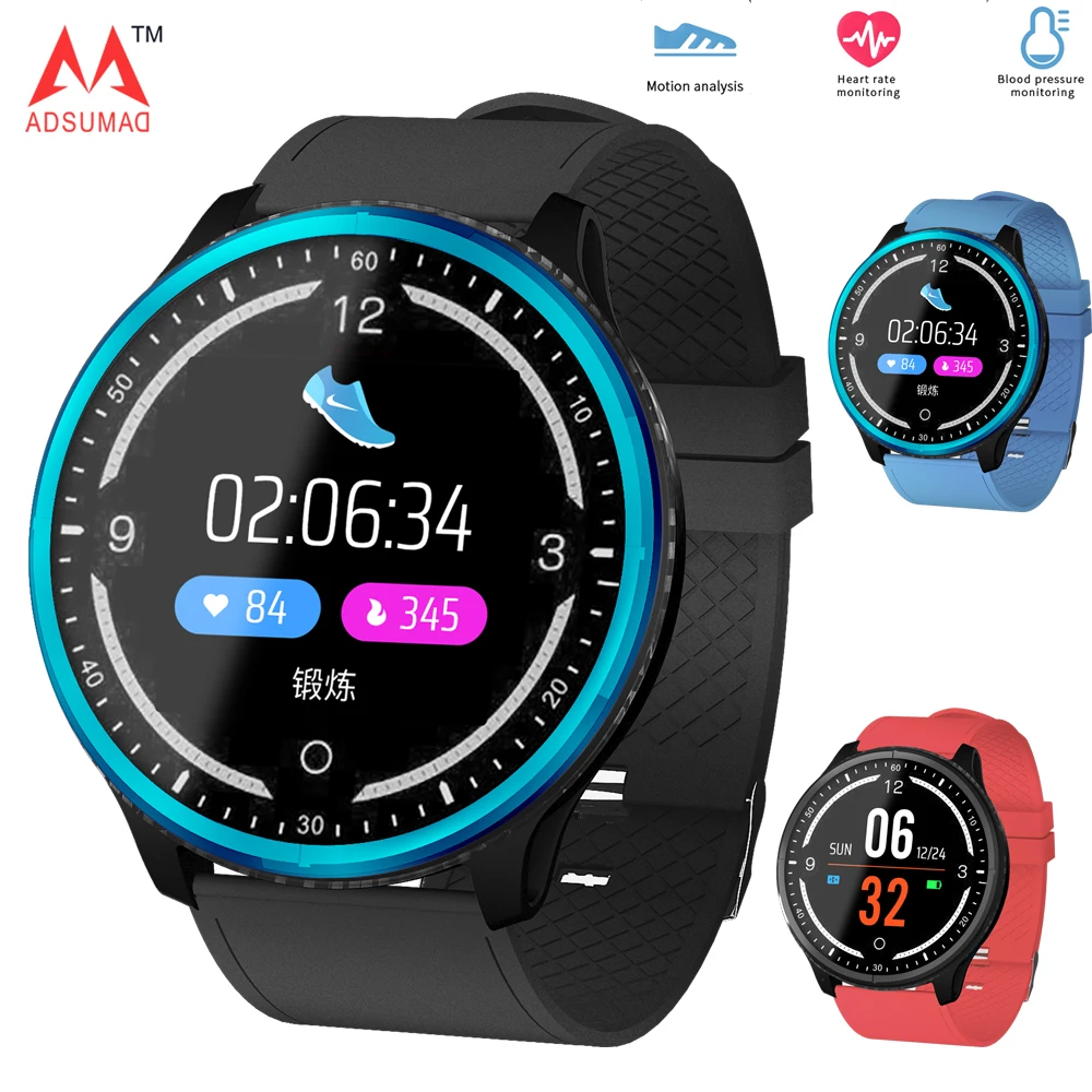 Smart band P69 Цвет Экран IP68 Водонепроницаемый Фитнес браслет наручные часы-пульсометр измерять кровяное давление трекер сна сигнализации